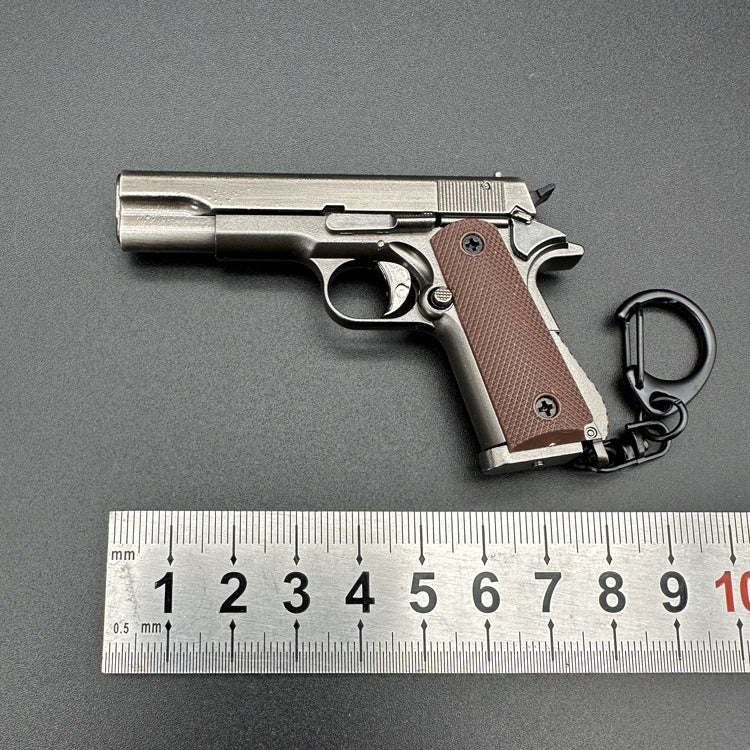 Scale Model 1911 Colt Pistol Keychain