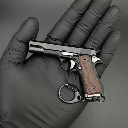 Scale Model 1911 Colt Pistol Keychain